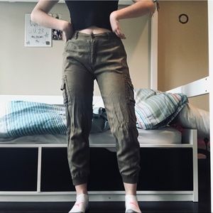 F21 Army Green Pants